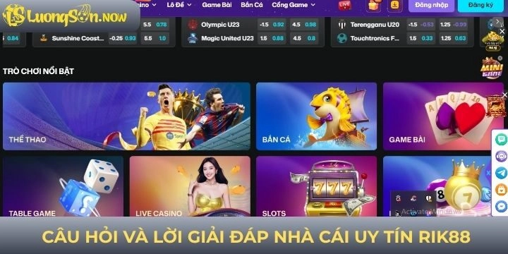 Nhà cái RIK88 - Tổng hợp lời giải đáp chính xác cho tân thủ