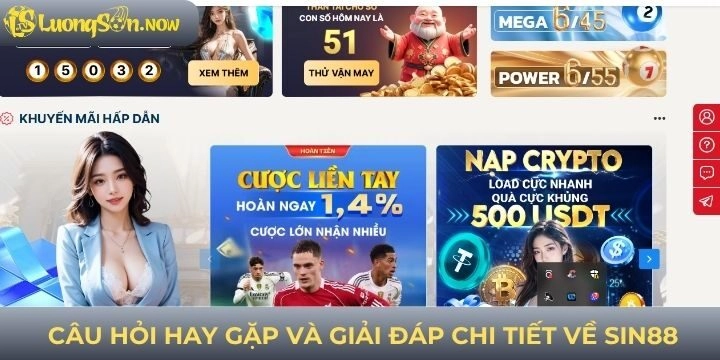 Giải đáp thắc mắc thường gặp cho newbie về Sin88