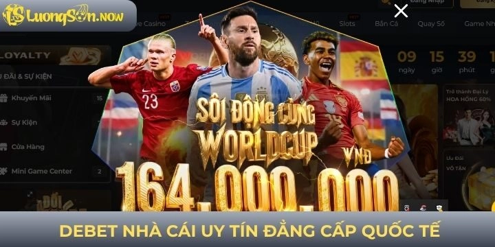 Debet nhà cái uy tín đẳng cấp quốc tế