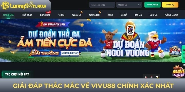 Nhà cái uy tín Vivu88 siêu hot tại Việt Nam