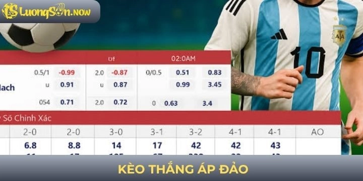 Kèo thắng áp đảo - Bí quyết đặt cược mới nhất hiệu quả cao
