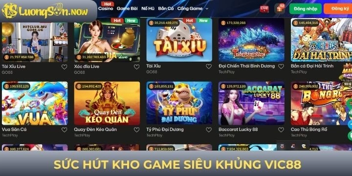 Game hot ăn khách nhà cái uy tin VIC88