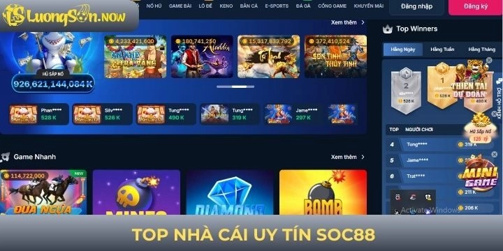 Thông tin cơ bản về nhà cái  Soc88