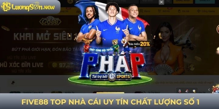 Five88 lọt top nhà cái uy tín với chất lượng nổi bật