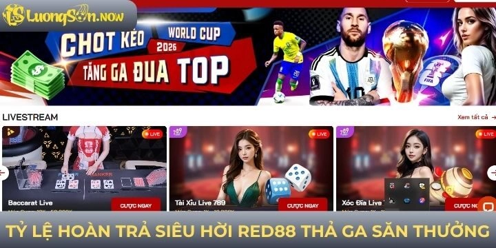Thống kê về sảnh cược nổi bật với tỷ lệ hoàn trả Red88
