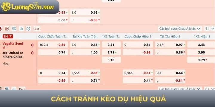Cách tránh kèo dụ hiệu quả đảm bảo lợi nhuận cao