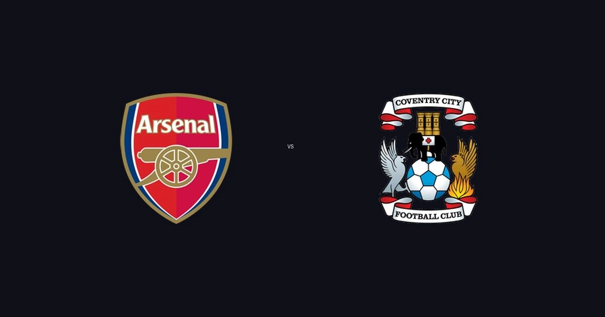 Arsenal FC vs Coventry City FC