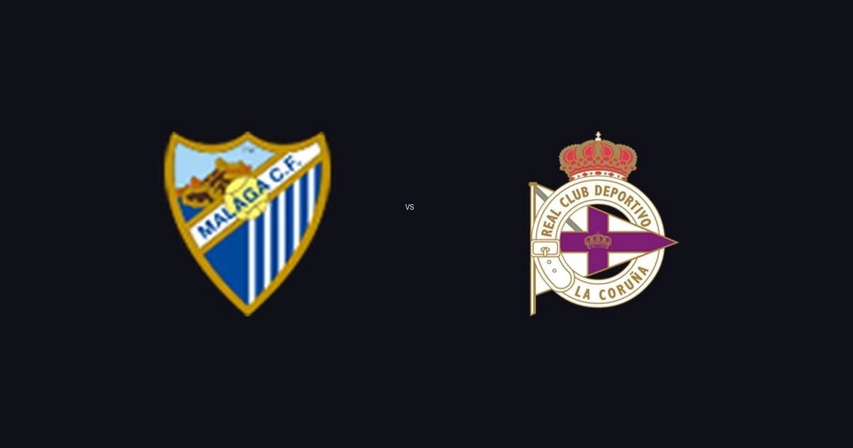 Málaga CF vs RC Deportivo La Coruña