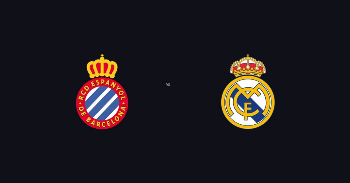 RCD Espanyol de Barcelona vs Real Madrid CF