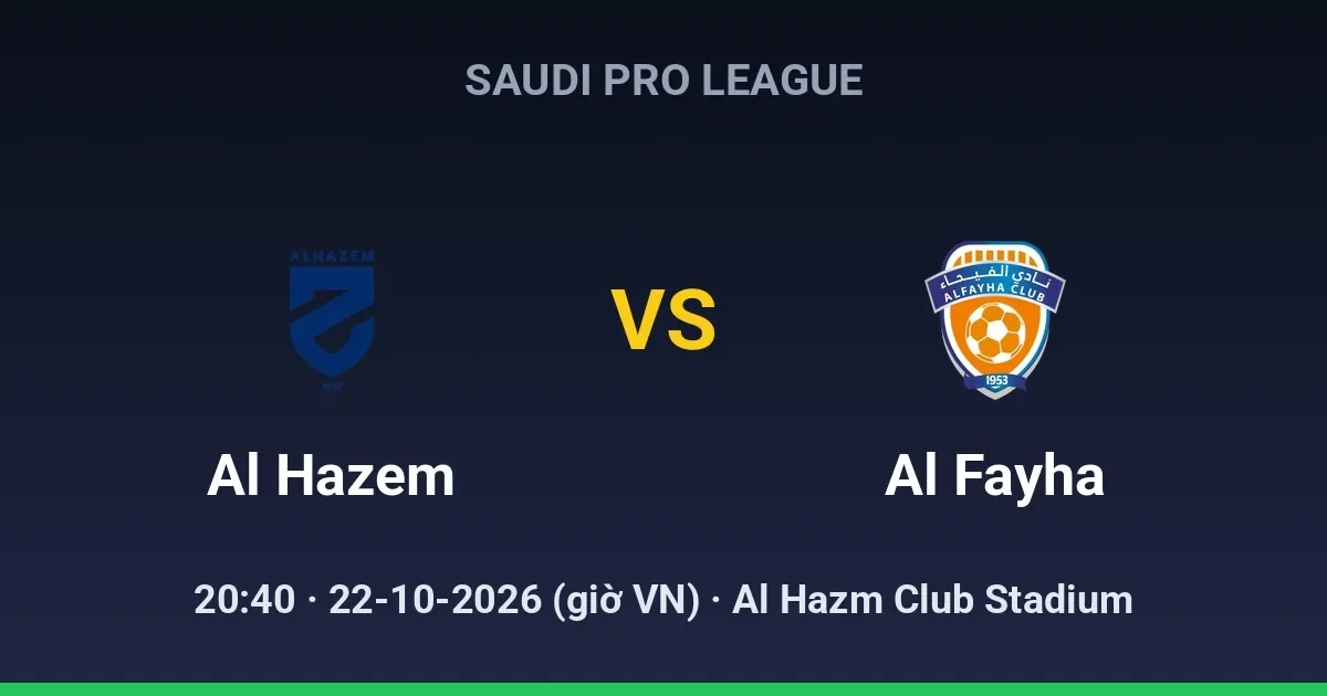 Al Hazem vs Al Fayha