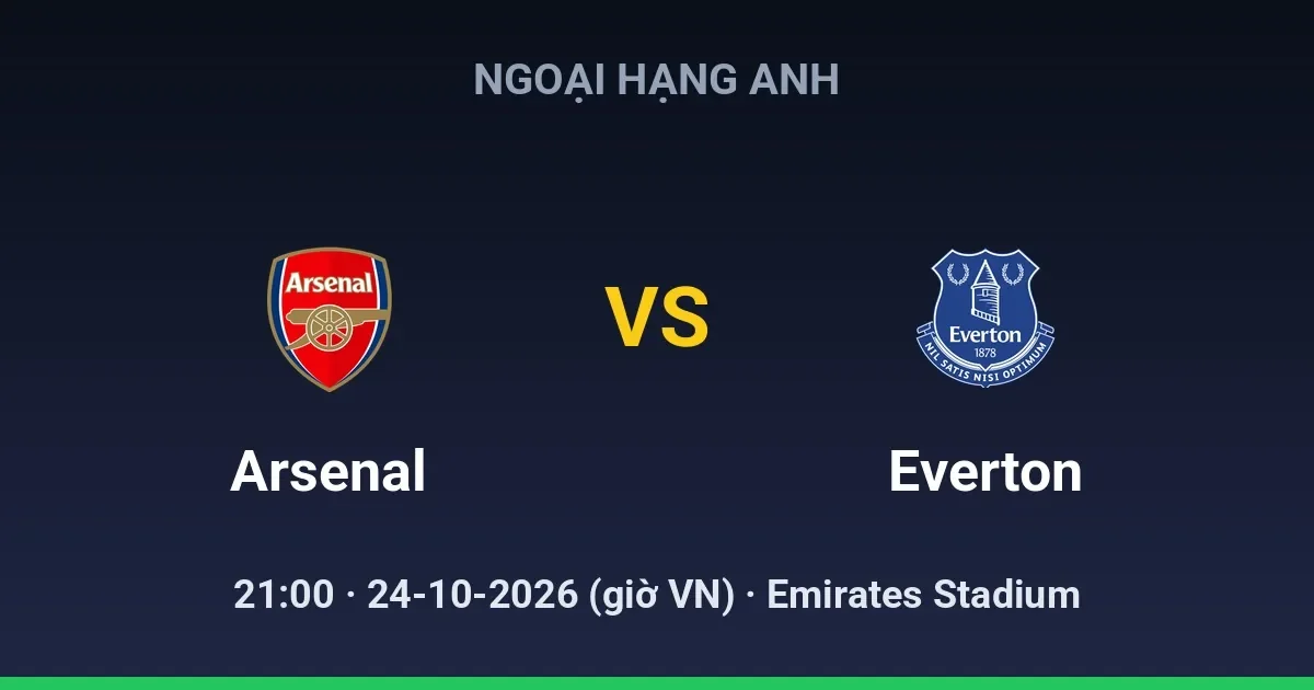 Arsenal vs Everton