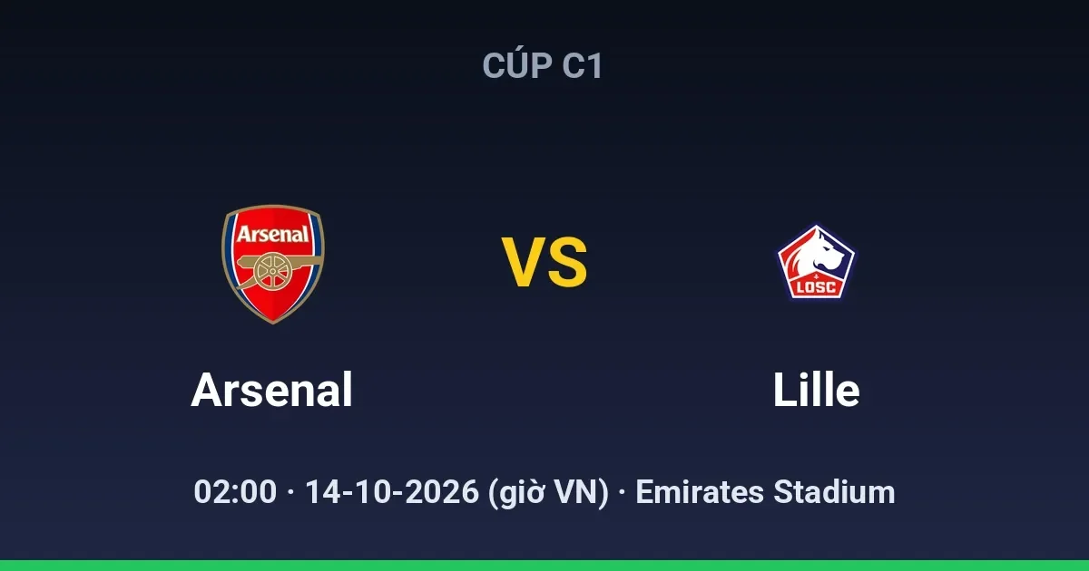Arsenal vs Lille