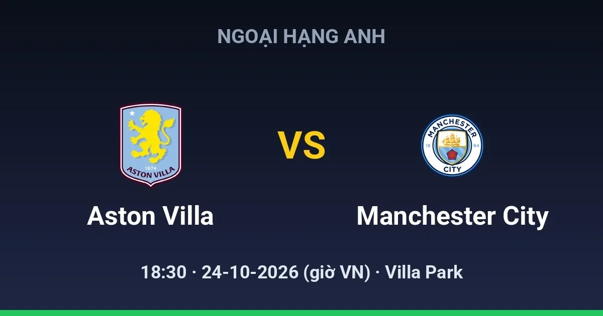 Aston Villa vs Manchester City
