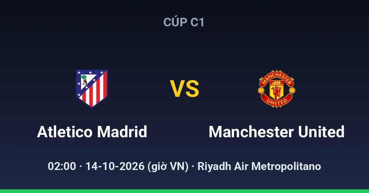 Atletico Madrid vs Manchester United