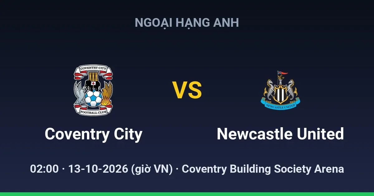 Coventry City vs Newcastle United