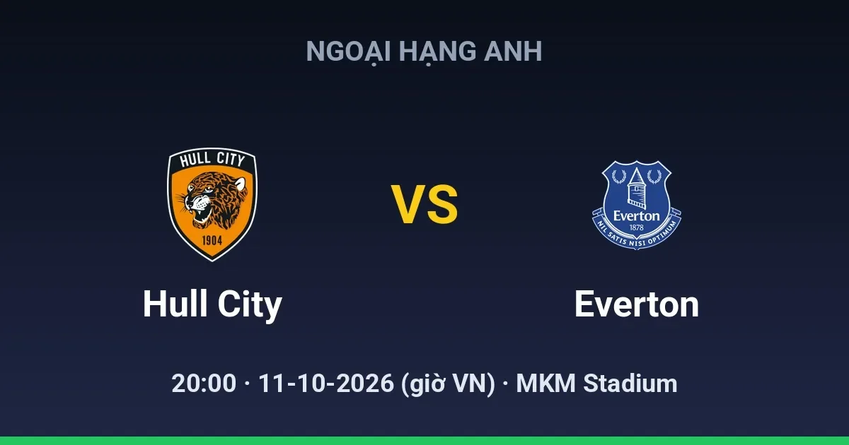 Hull City vs Everton
