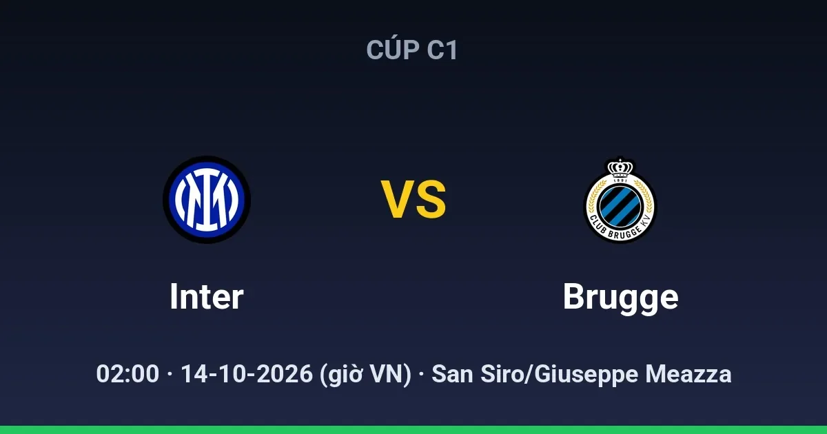 Inter vs Club Brugge