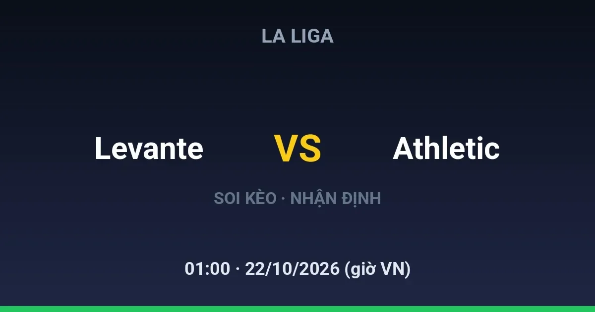 Levante vs Athletic Club