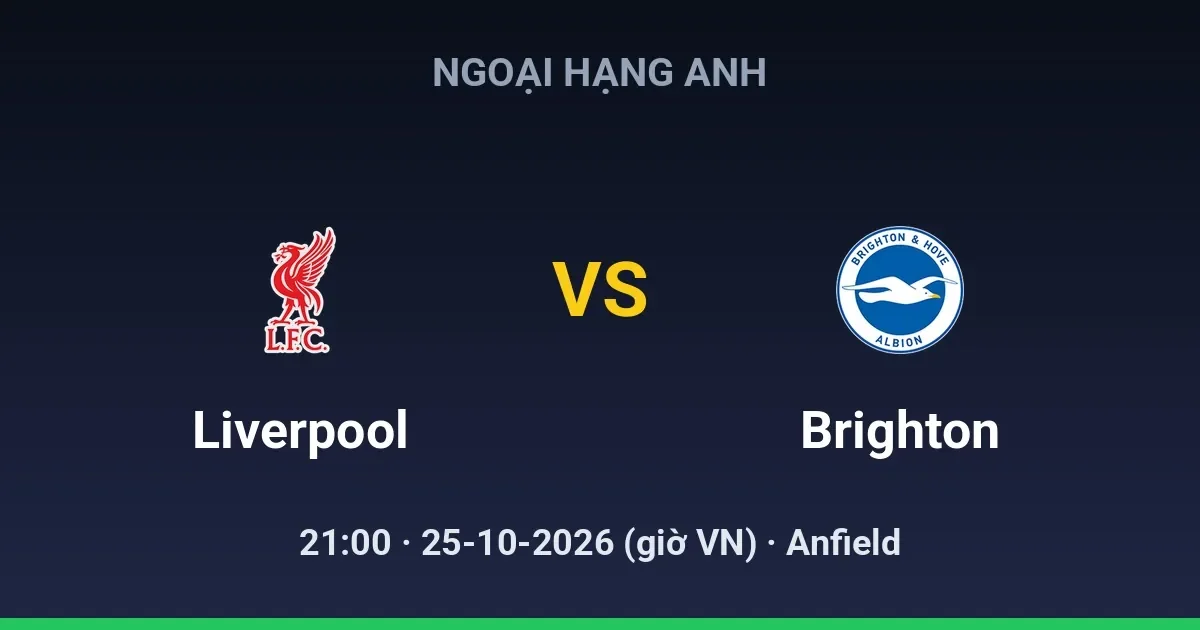 Liverpool vs Brighton