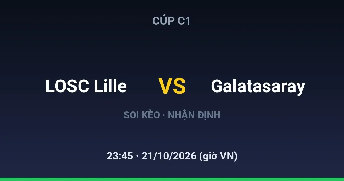 LOSC Lille vs Galatasaray