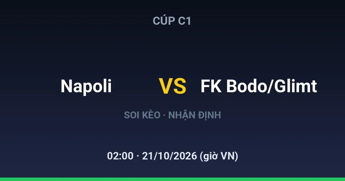 Napoli vs FK Bodo/Glimt