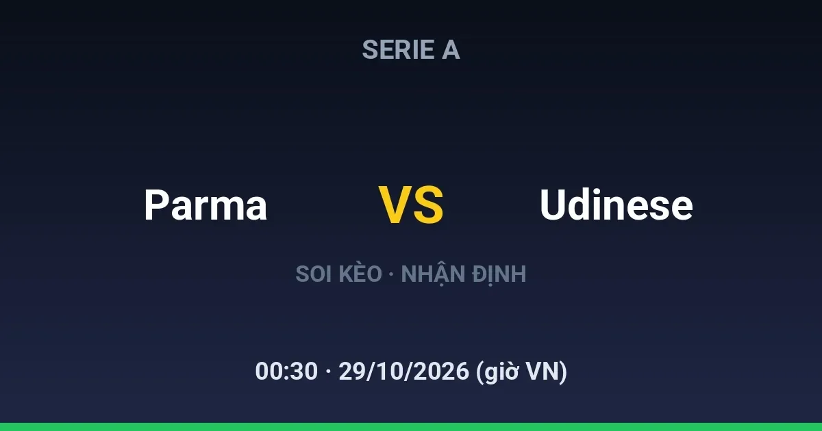 Parma vs Udinese