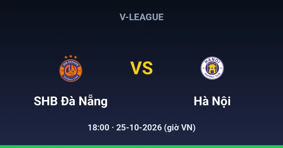 SHB Đà Nẵng vs Hà Nội